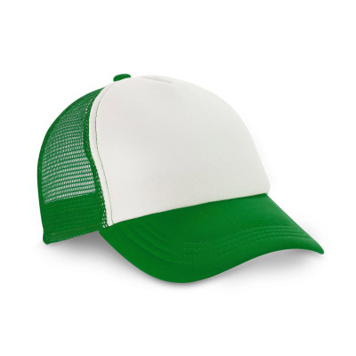 NICOLA. Polyester and mesh cap (150 g/m²)